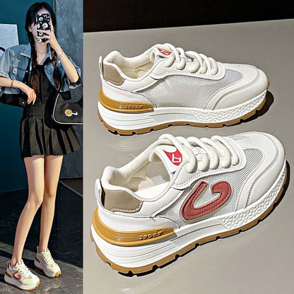 Damen Sneaker Bequem Atmungsaktiv Mesh Komfort - BerlinGlamour