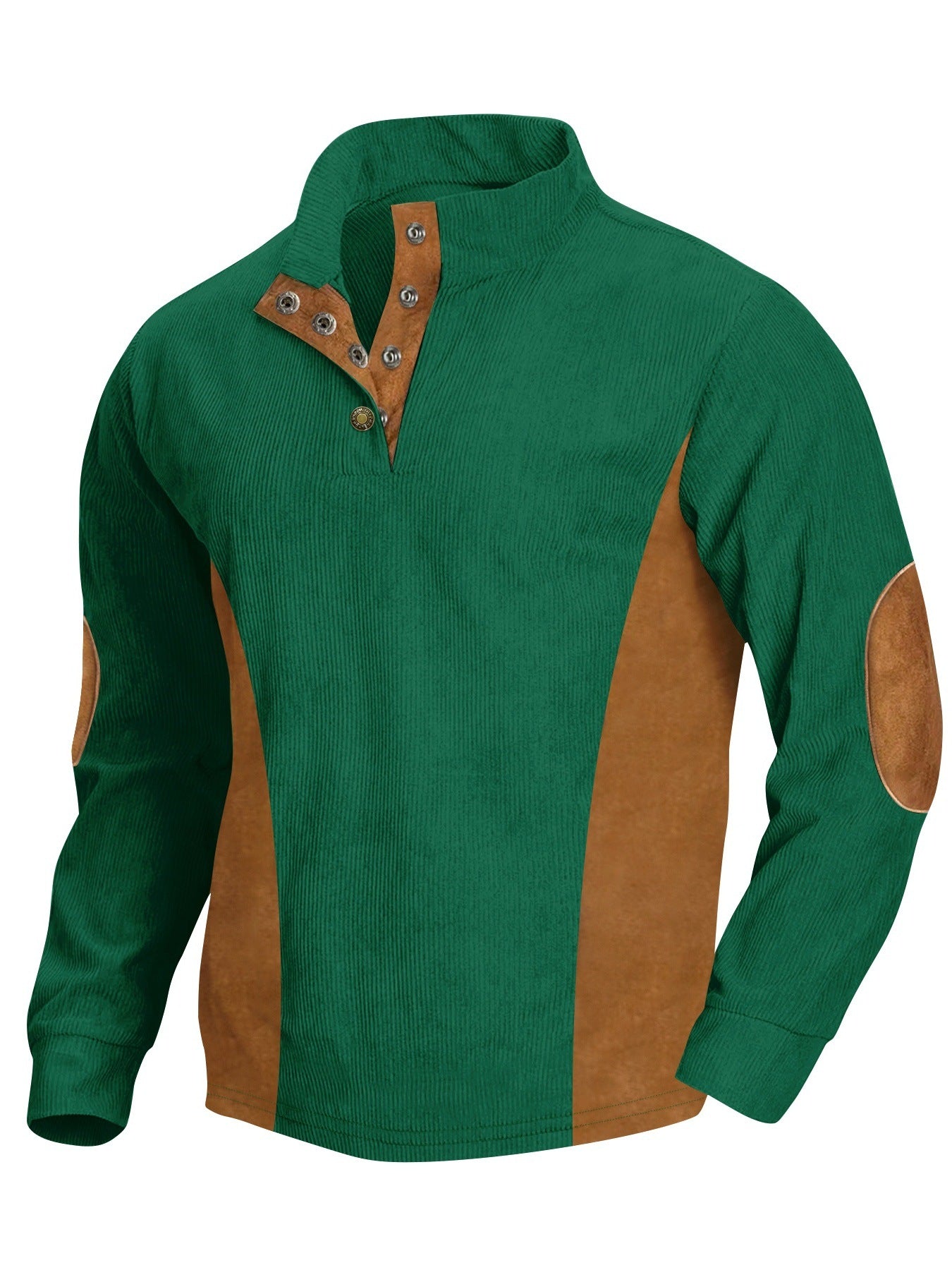 Herren Langarm-Shirt Modern Ripp-Design Elegantes Design