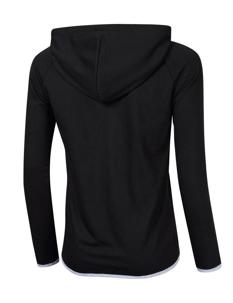 Herren Kapuzenjacke Sportlich Funktionell Wasserabweisend