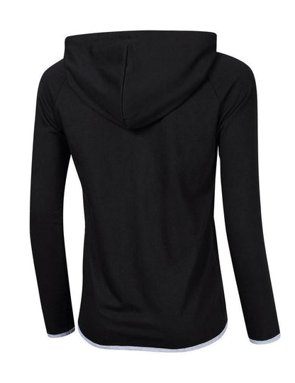 Herren Kapuzenjacke Sportlich Funktionell Wasserabweisend
