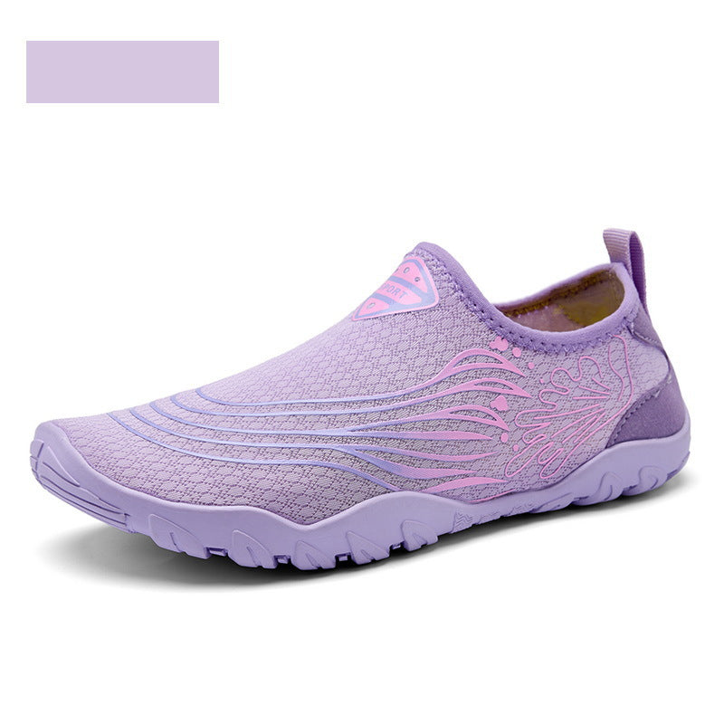 Damen Wasserschuh Flexibel Bequem Slip-On Sneaker