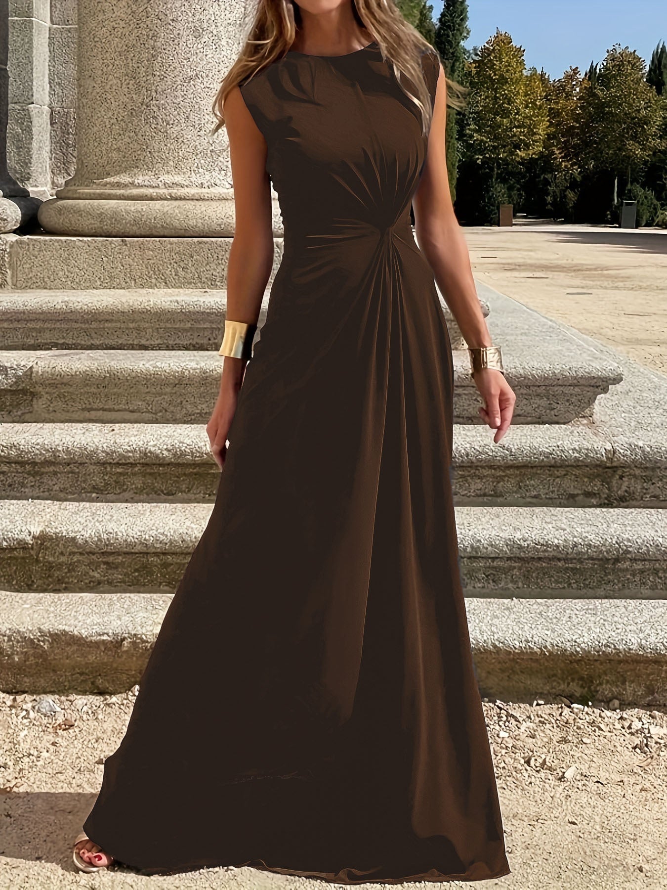 Elegantes Abendkleid Damen Figurbetont Lang