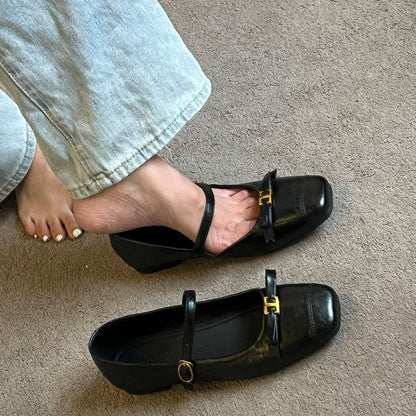 Damen Ballerinas Elegantes Design Riemchen Schleifendetail - BerlinGlamour