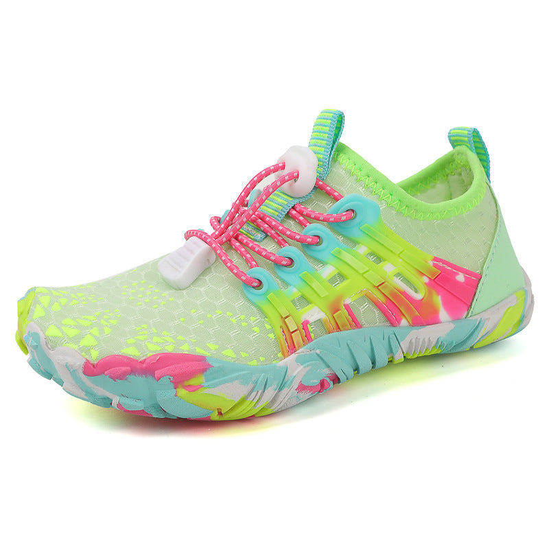Damen Schwimmschuhe Sportlich Flexibel Wasser Schuhe
