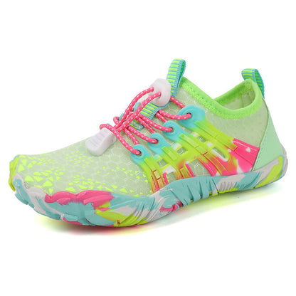 Damen Schwimmschuhe Sportlich Flexibel Wasser Schuhe