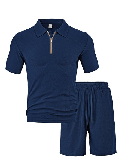 Herren Sportset Kurzarm Baumwolle Modern
