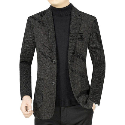 Herren Slim Fit Jacke technisch Wasserdicht Modern