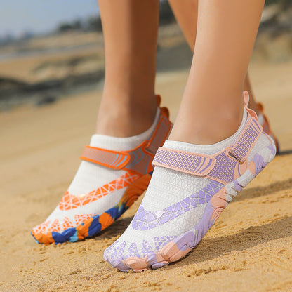 Damen Badeschuhe Aqua rutschfest elastisch