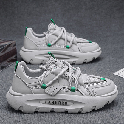 Damen Sneaker Chunky Bequem atmungsaktiv Mesh
