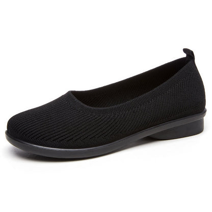 Damen Ballerinas Bequem Flexible Sohle Moderne Schuhe