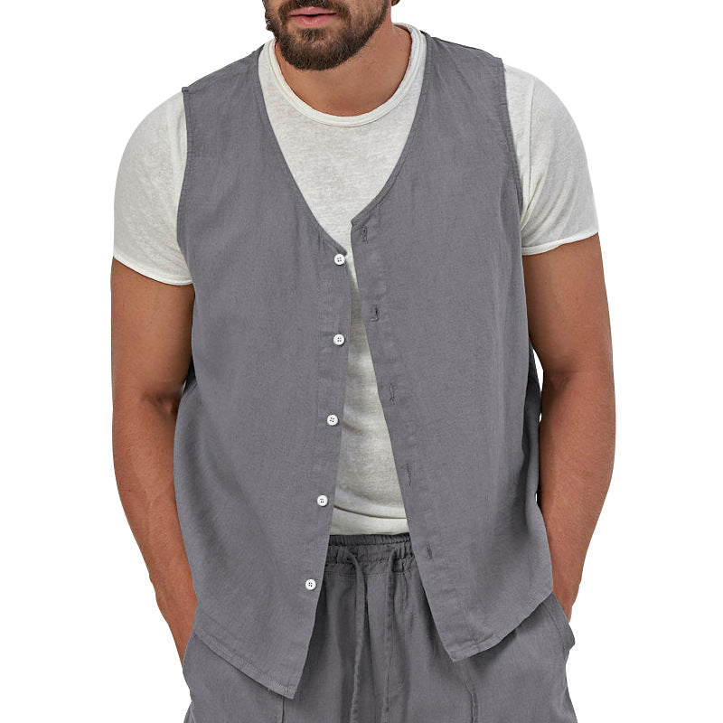 Herren Lederweste Lässig Modern Berlin