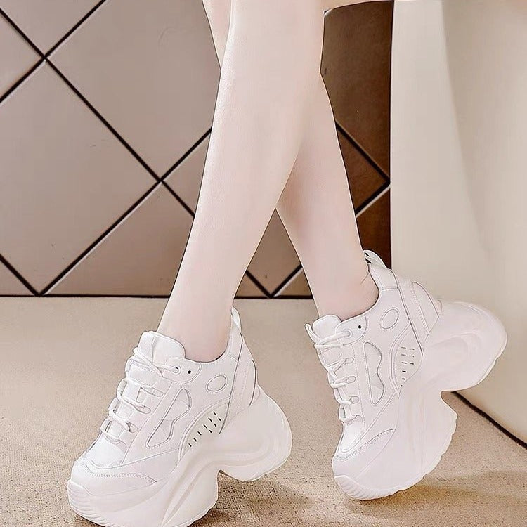 Damen High-Top Sneaker PlattformSchuhe Komfortabel Damenschuhe