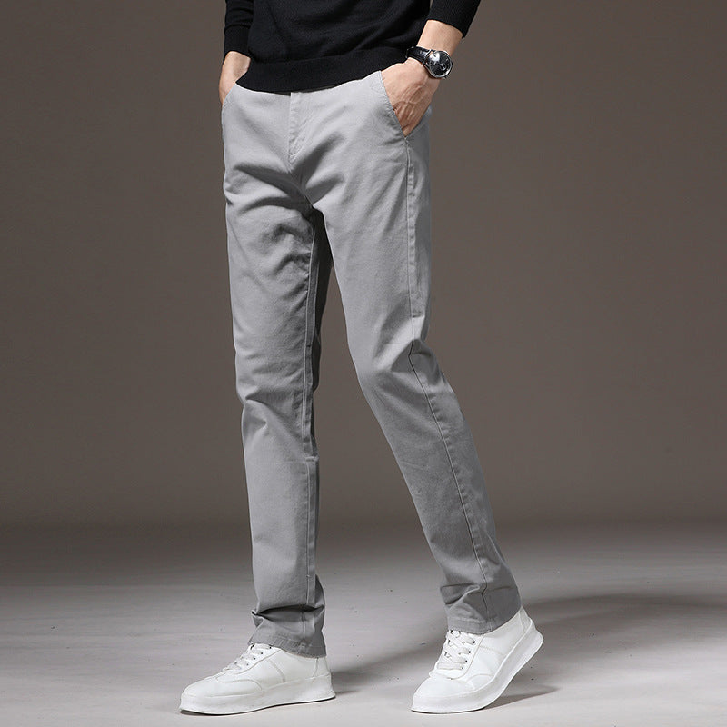 Herren Chino-Hose Elegant Lässig Slim Fit