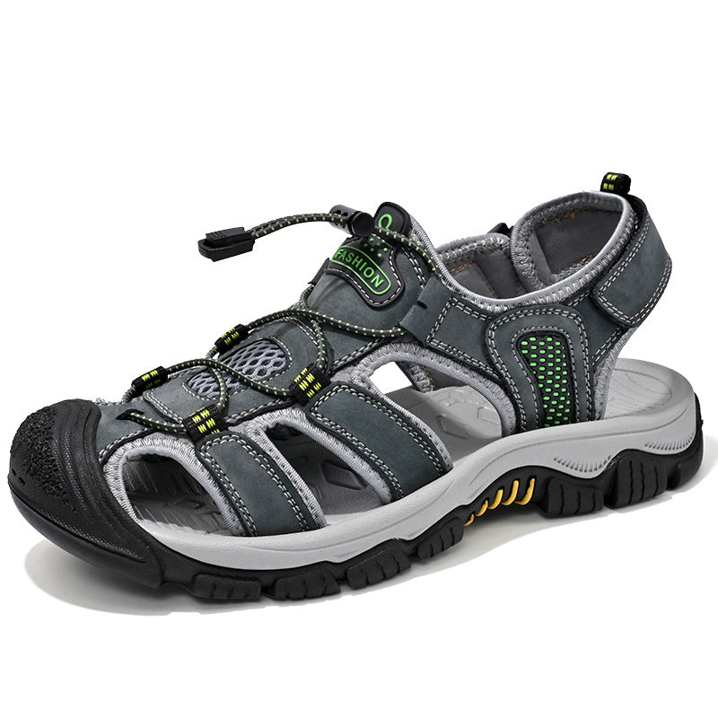 Damen Outdoor-Sandalen Sportlich Schnellschnürer Stabiler Sohle