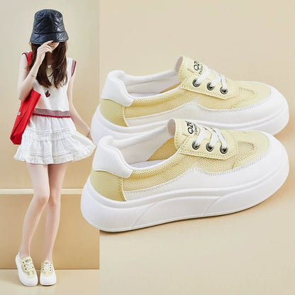 Damen Sneaker Bequem Chunky atmungsaktiv Sportlich - BerlinGlamour