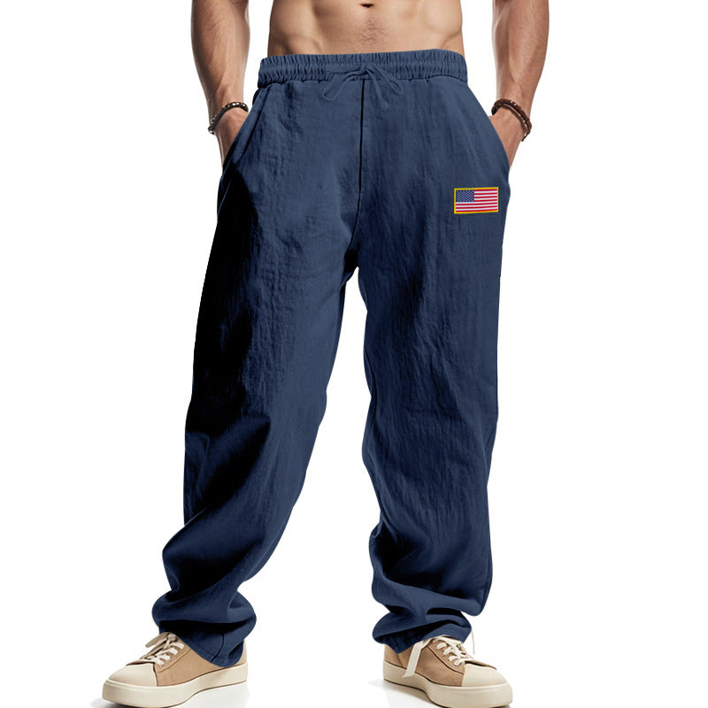 Herren Freizeithose Bequem Elastisch Mit Taschen