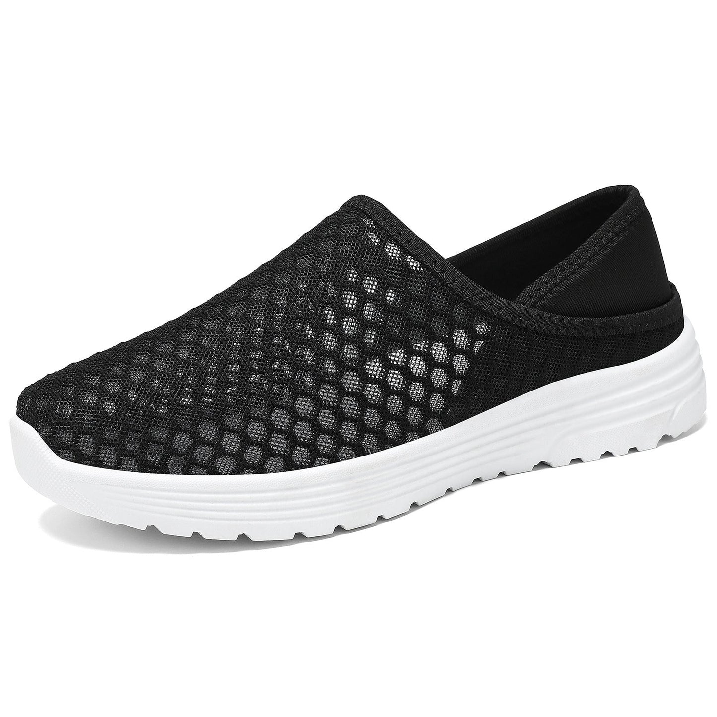 Damen Schlupfschuhe Bequem Atmungsaktiv Heidi Stil