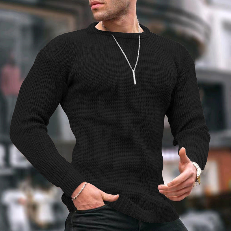 Herren Strickpullover Strukturiert Modern Berlin Style