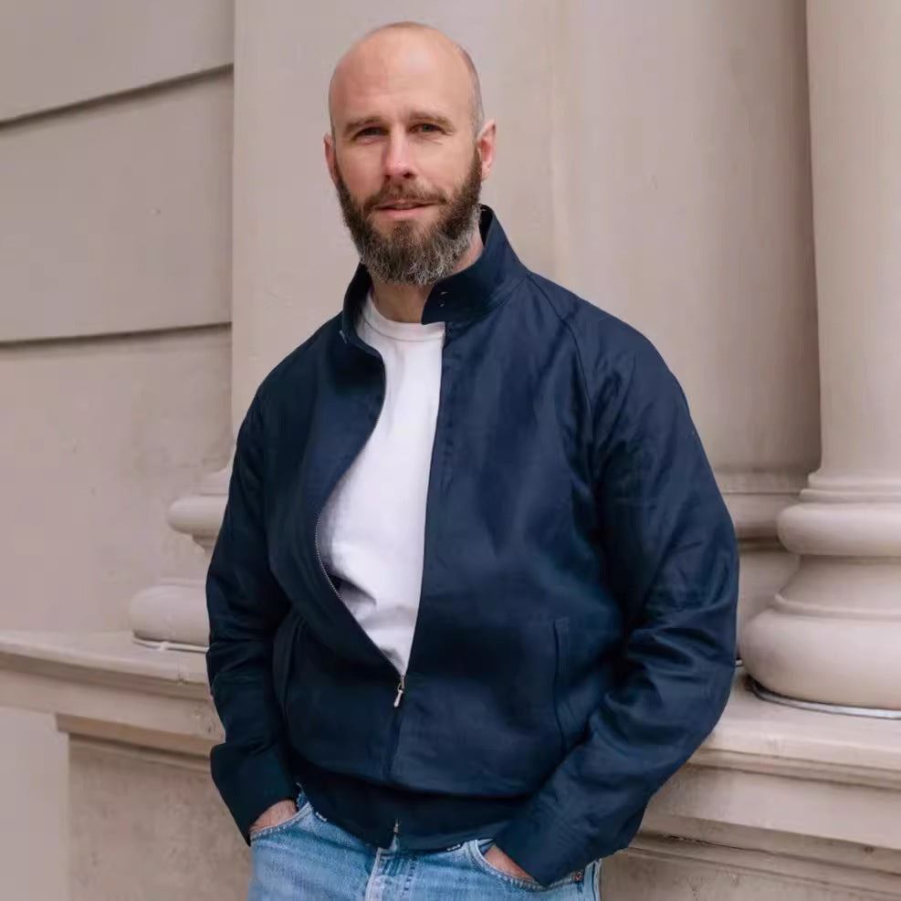 Herren Übergangsjacke Leicht Sommerjacke Modern