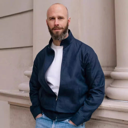Herren Übergangsjacke Leicht Sommerjacke Modern