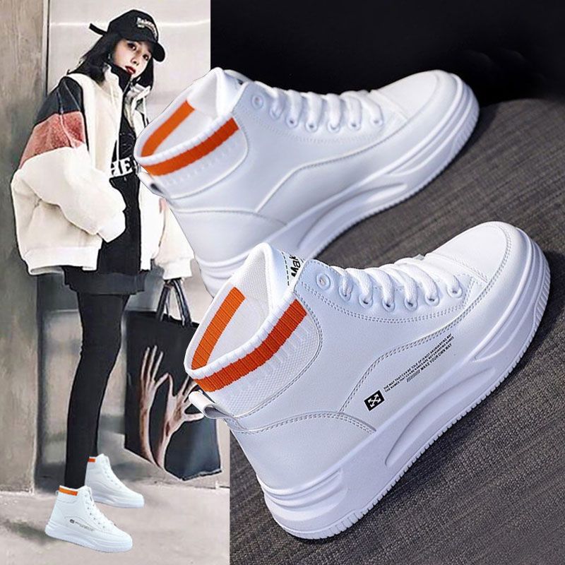 Damen Sneaker Hochtop Weich Bequem Modern Damen Schuhe - BerlinGlamour