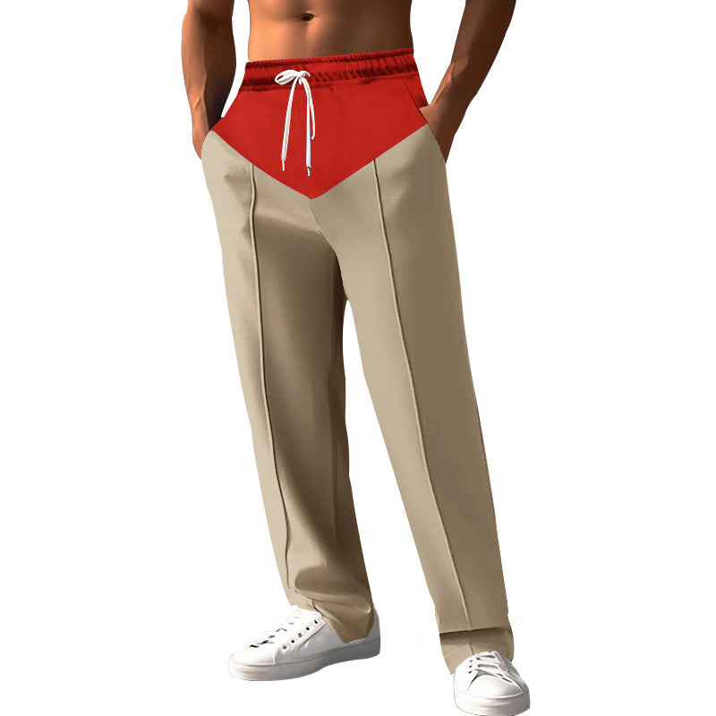 Herren Sweatpants Modern mit Seitentaschen und Slim-Fit