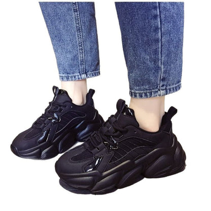 Damen Sneaker Sportlich Bequem Laufschuhe Mode