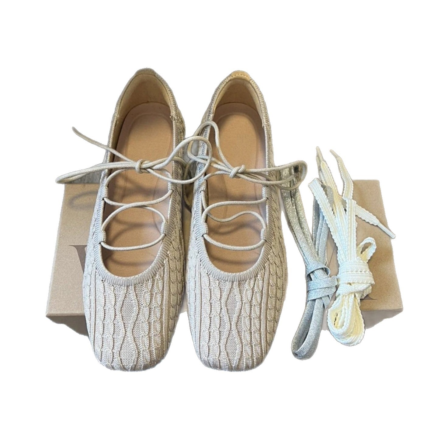 Damen Mokassins Bequem Elastisch Komfort Schuhe