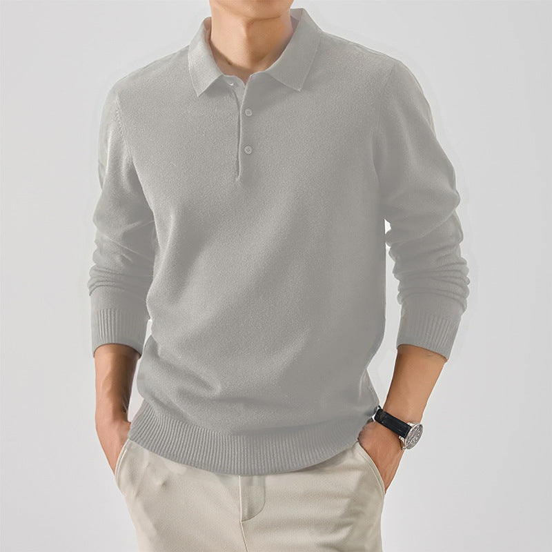 Eleganter Herren Pullover aus feiner Baumwolle Modern