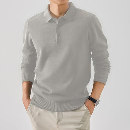 Eleganter Herren Pullover aus feiner Baumwolle Modern