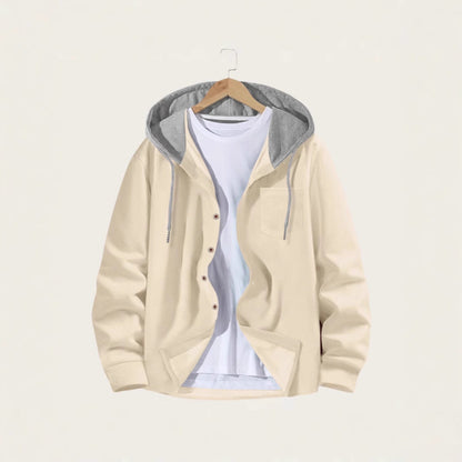 Herren Kapuzenjacke Modern mit Hood und Streetwear Design