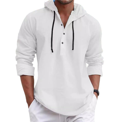 Herren Kapuzenpullover Sportlich Freizeit Modern