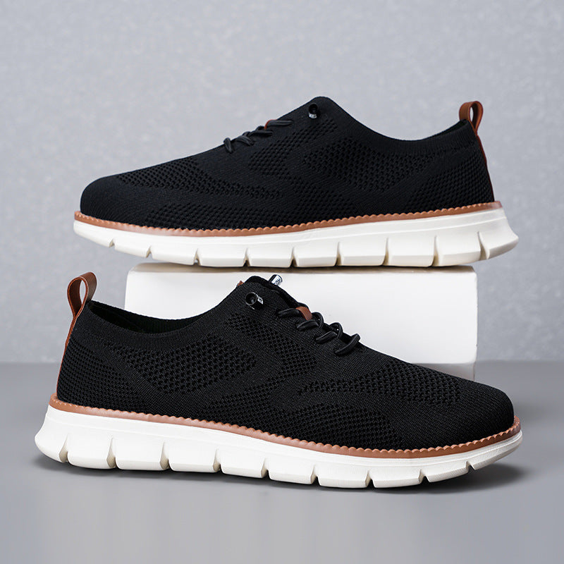 Damen Sport-Sneaker Atmungsaktiv Elastisch Laufschuhe Frauen - BerlinGlamour