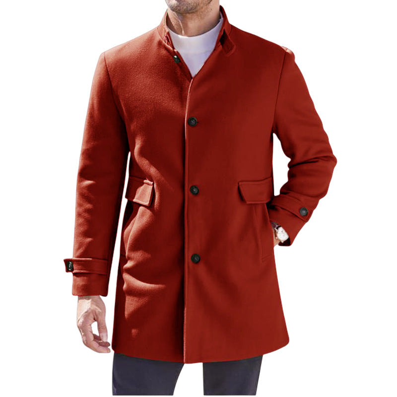 Herren Wollmantel Klassisch Elegent Berlin Style - BerlinGlamour