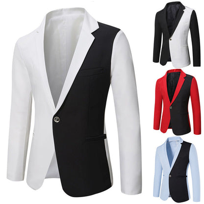 Herren Blazer Zweifarben Moderner Schnitt Mit Taschen