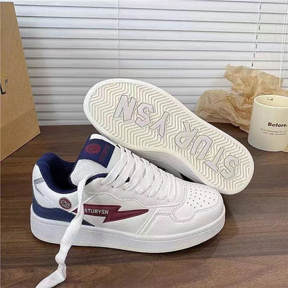 Damen Sneaker Sportlich Elegant Komfortabel Laufsohle