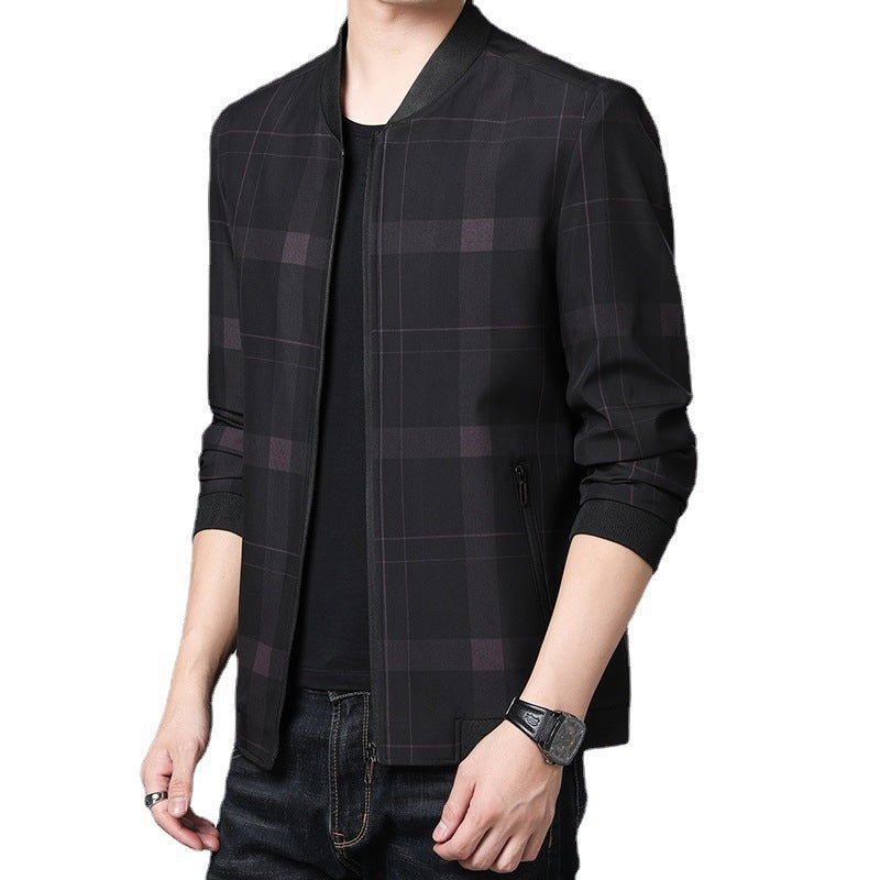 Herren Karojacke Modern Slim Fit Schnitt Berlin Style - BerlinGlamour