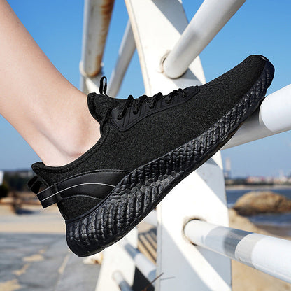Damen Sneaker Atmungsaktiv Freizeitschuhe Flexibel Sportlich