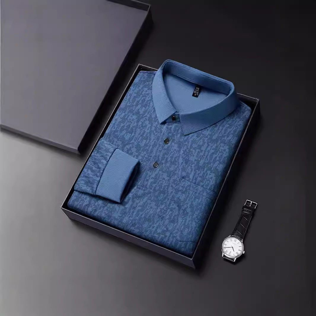 Herren Poloshirt Grafik Atmungsaktiv Modern