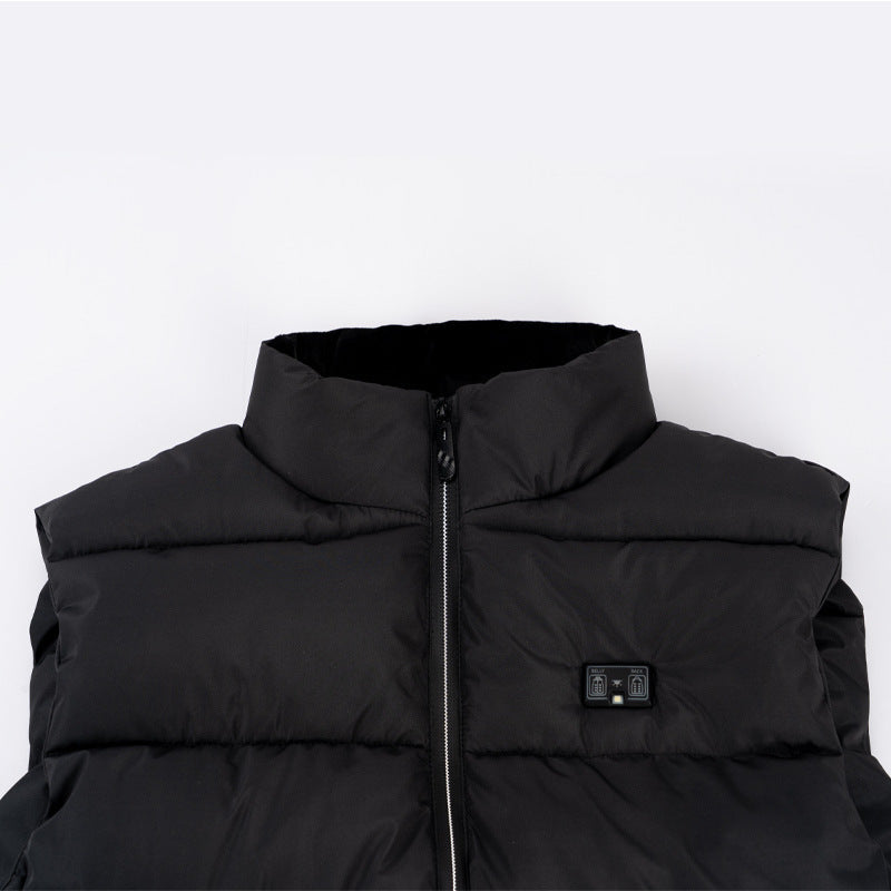 Herren Steppweste Wattierte Warme Winterweste