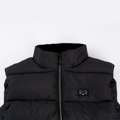 Herren Steppweste Wattierte Warme Winterweste
