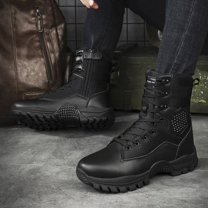 Herren Stiefel Tactical Robust Knöchelschutz Outdoor