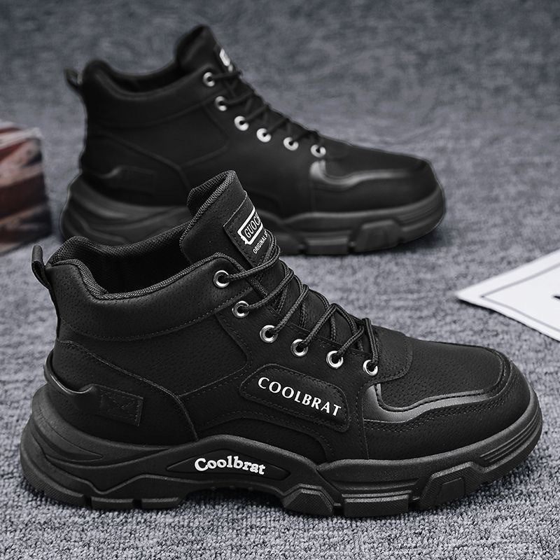 Damen Schnürstiefel Robust Gepolstert Winterstiefel