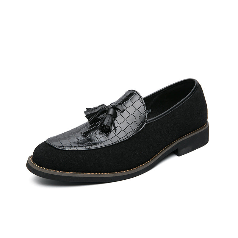 Damen Mokassins Elegante Quasten Schnürsenkel Modisch