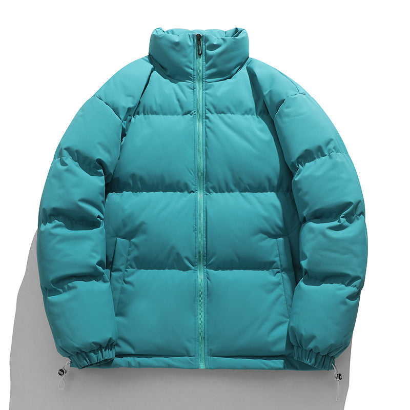 Herren Pufferjacke Isoliert Warm Hochkragen Modern - BerlinGlamour