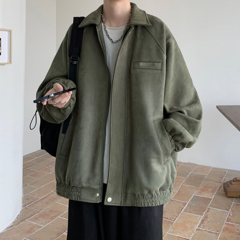 Herren Steppjacke Übergroß mit Taschen Winterwarm - BerlinGlamour