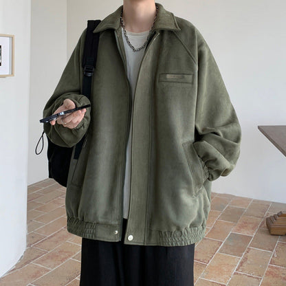 Herren Steppjacke Übergroß mit Taschen Winterwarm - BerlinGlamour