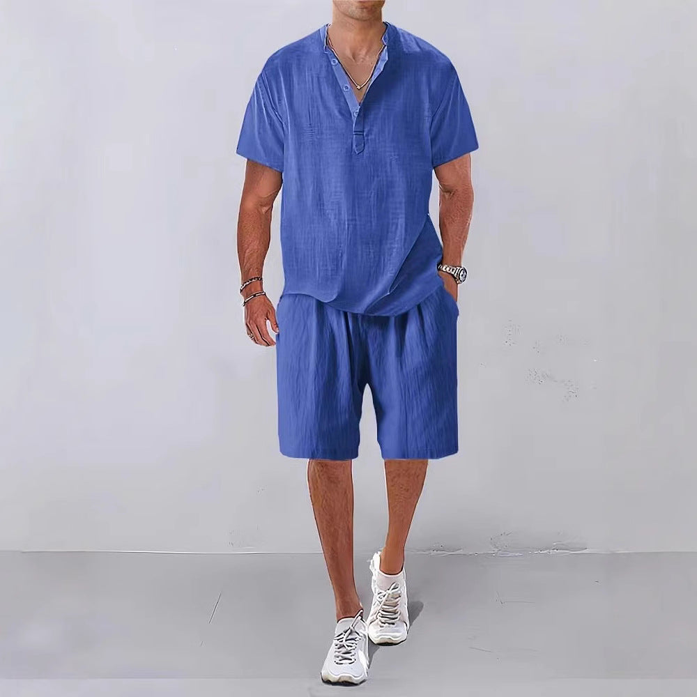 Herren Leinenanzug Bequem Relaxed Fit Sommer - BerlinGlamour