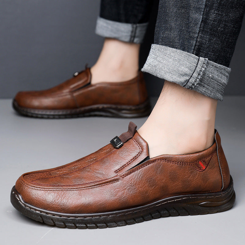 Damen Leder Slipper Bequem Elegante Schuhe Frauen