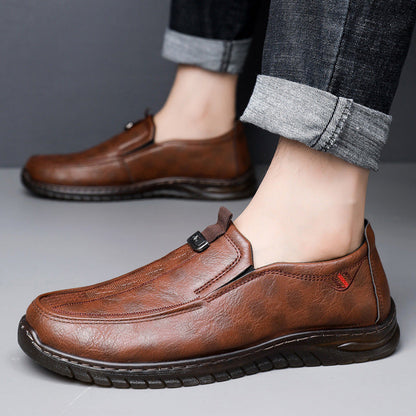 Damen Leder Slipper Bequem Elegante Schuhe Frauen